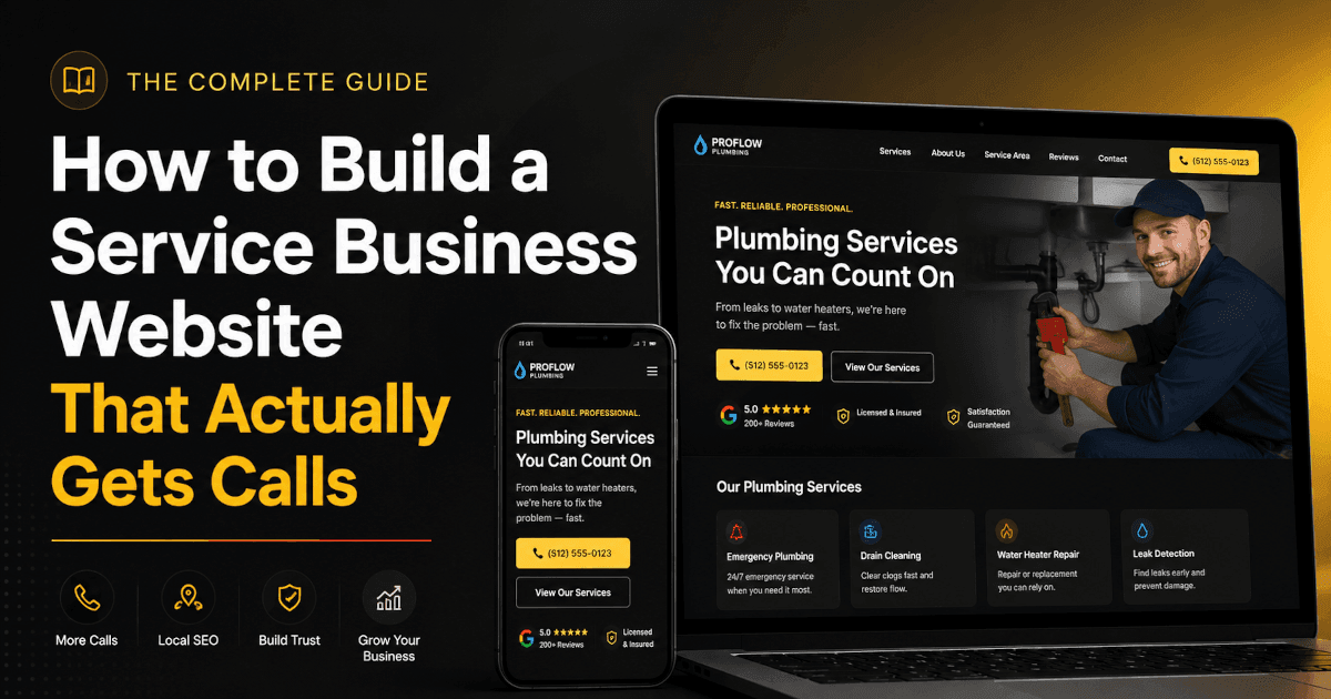 How to Build a Service Business Website That Actually Gets Calls